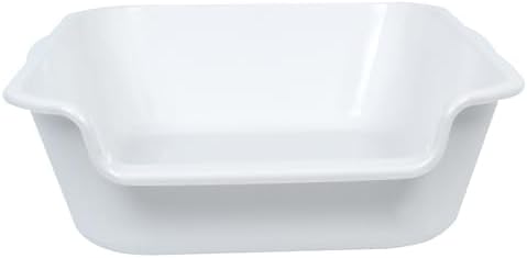 Extra Large Low Entry ABS Cat Litter Box, 1 Pack - Image 3