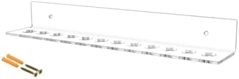 Marketing Holders Acrylic Shear Organizers Clear Wall Mount 15.75" Wide by MarketingHolders