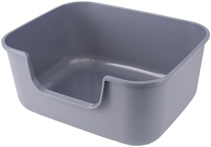 Large Cat Litter Box with High Sides, Cat Boxes by LoopTime