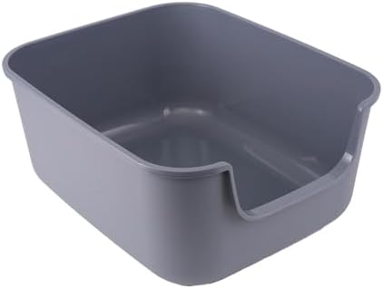 Large Cat Litter Box with High Sides, Cat Boxes by LoopTime