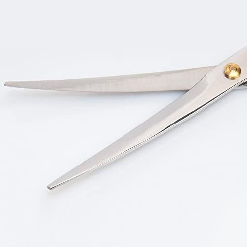 Diane Curved Point-Tip Pet Shear, 6.5-Inch Stainless Steel Hair Cutting Scissors - Image 6