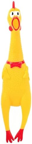 POPLAY Screaming Chicken, Squeaky Chicken Dog Toys Gag Gifts Prank by POPLAY