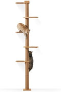 FUKUMARU Wall-Mounted Cat Tree for Small & Medium Cats by FUKUMARU