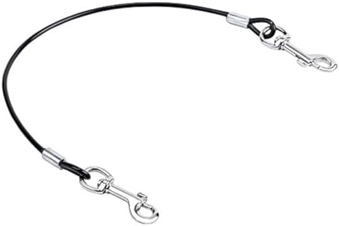 Mogoko Pet Dog Car Seat Belt Restraint, Coated Stainless Steel Chew Proof Dog by Mogoko