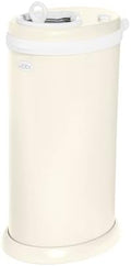 Ubbi Stainless Steel Diaper Pail, No Special Bag, Odor-Locking, Matte Ivory by Unknown