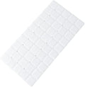 Webos Foldable Silicone Bathtub Mat: Jumbo Size Heavy Duty Safety Bath Mat by Webos