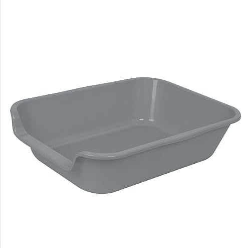 Extra Large Low Entry ABS Cat Litter Box, 1 Pack by Ying+Tutu