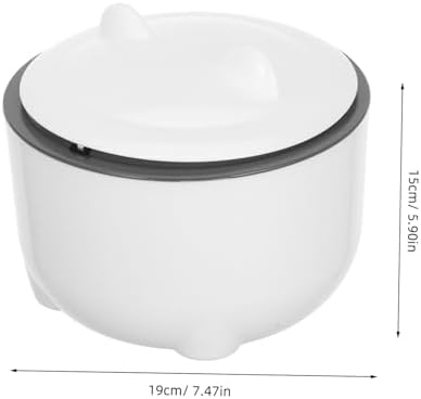 1set Odor-Sealing Cat Litter Disposal Bin Easy One-Button Feature Large - Image 2