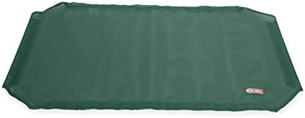 K&H Pet Products All Weather Pet Cot Replacement Cover Green Medium 32 X 25 by KHPetProducts