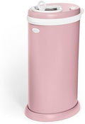 Ubbi Stainless Steel Diaper Pail, No Special Bag, Odor-Locking, Fig Blossom by Unknown