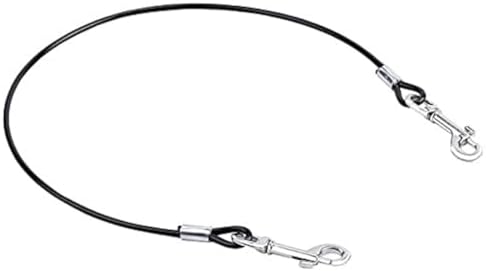 Mogoko Pet Dog Car Seat Belt Restraint, Coated Stainless Steel Chew Proof Dog by Mogoko