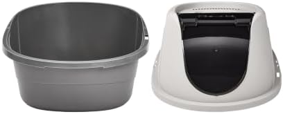 Amazon Basics No-Mess Hooded Enclosed Cat Litter Box - Image 5