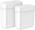 2 Pack Small Bathroom Trash Can by MOPALL