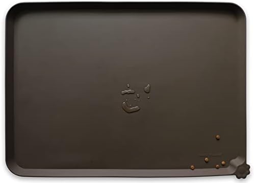 Hoki Found X-Large Silicone Pet Food Mat Tray by Hoki+Found