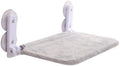 Cat Window Perch for Indoor Cats, Rabbit Fur mesh, 11.8" x 17.7" by BOLIAN
