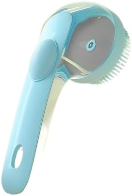 Pet Bath Brush with Shampoo Dispenser, Silicone Bristles, Ergonomic Handle by Unknown
