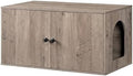 HOOBRO Cat Litter Box Enclosure, Hidden Litter Box Furniture by HOOBRO