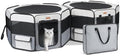 Lekereise 2-in-1 Large Cat Playpen, Dog Playpen Indoor Outdoor by Lekereise