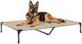 Veehoo Outdoor Elevated Dog Bed Large Sized Dogs, Cooling Raised Dog Cots by Veehoo