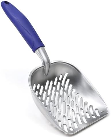 Cat Litter Scoop, Large Long Handle Kitty Metal Scooper by Unknown