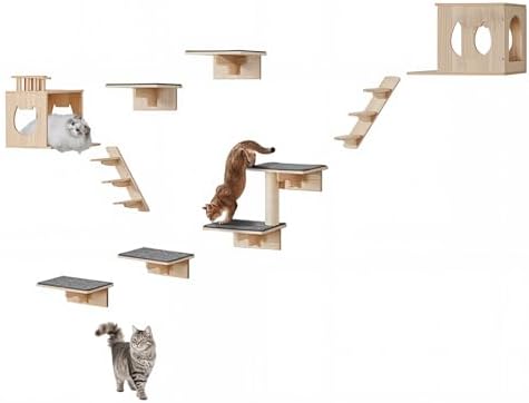 VEVOR Wall Mounted Cat Shelves, Cat Wall Shelves and Perches by VEVOR