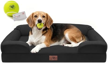 Waterproof Orthopedic Dog Bed for Medium Large Sized Dogs by FollowSongPuppy