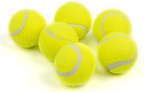 PetPrime 6PCS 2" Tennis Balls, Suitable by PetPrime