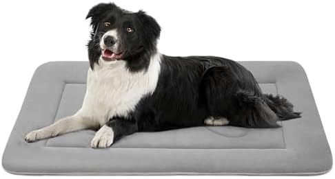 Dog Bed, 36 in Non-Slip Mattress, Soft Fleece Plush Material, by JoicyCoDogBeds