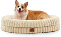 ChiXnuggle Orthopedic Dog Bed, Washable Cover, Faux Fur Bolster Pet Couch by SnuggleUpPawsDown