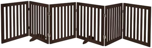 unipaws 120" Extra Wide Pet Gate and Pet Playpen Combination by unipaws