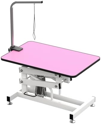 Hydraulic Dog Pet Grooming Table, 42 Inch Heavy Duty Professional Pet Grooming by Afqxf
