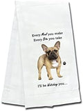 French Bulldog Kitchen Towels by ESPETS