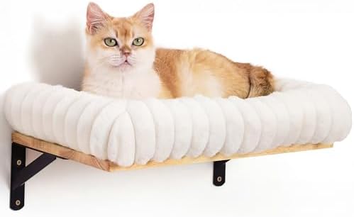 FUKUMARU Cat Wall Shelves, 17 x 10 Inch, Soft Cushion by FUKUMARU