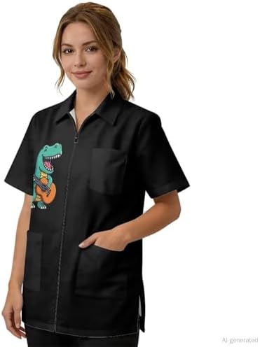 Waterproof Smock, Professional Design Water & Hair Proof - Image 7