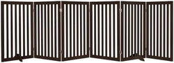 unipaws 120" Extra Wide Pet Gate and Pet Playpen Combination by unipaws