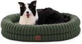 ChiXnuggle Orthopedic Dog Bed, Washable Cover, Faux Fur Bolster Pet Couch by SnuggleUpPawsDown