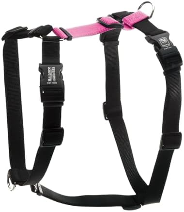 Blue-9 Balance Harness® for Dogs, Buckle-Neck, Hot Pink by Blue-9