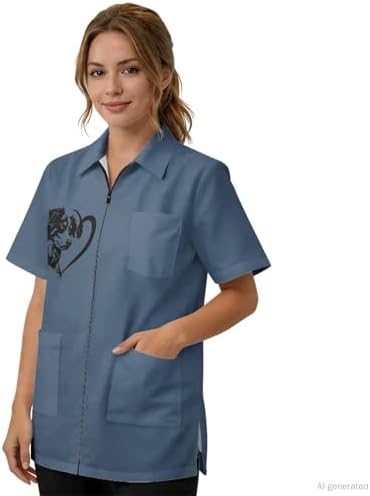 Men’s Pet Barber Jacket, Professional Design Water & Hair Proof - Image 7