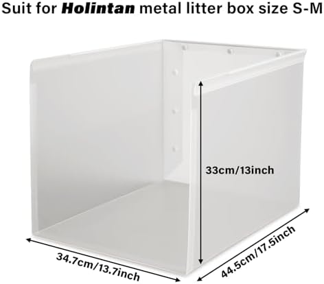 Litter Box Shield, Large Litter Box Splash Guard Without Leakage - Image 2