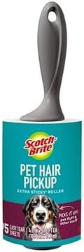 Scotch-Brite Pet Hair Extra Sticky Lint Roller, 95 Sheets Total, 1 Pack by Scotch-Brite