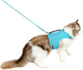 Cat Harness and Leash Set for Walking Escape Proof, Extra Large by YizhiMiaow