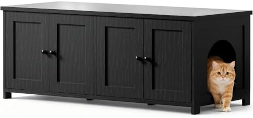 Cat Litter Box Enclosure Furniture by MZNZ