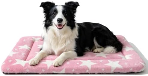 Dog Bed Mat, Reversible Crate Pad & Durable Dog Bed by FogkissComfyPawsHome