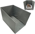 Cat Litter Box Enclosure Splash Guard Large Foldable Removable Mat, Tall by Unknown