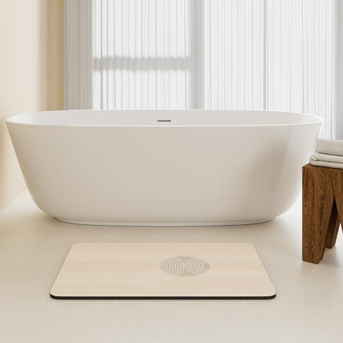 Ultra Thin Bath Mat 24"x16", Absorbent Quick Dry Washable Bath Rug - Image 7