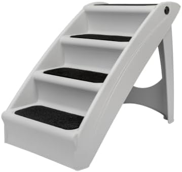 PetSafe CozyUp Folding Dog Stairs, Portable Indoor/Outdoor Pet Steps by PetSafe