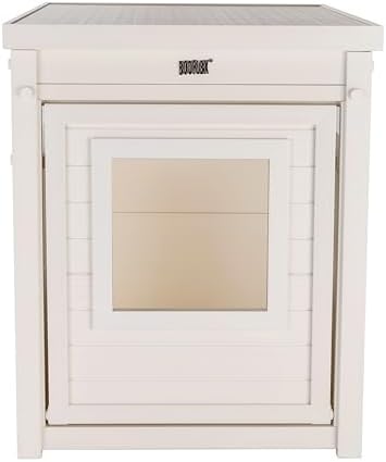 New Age Pet® ECOFLEX® Litter Loo® Enclosure, Antique White - Image 2
