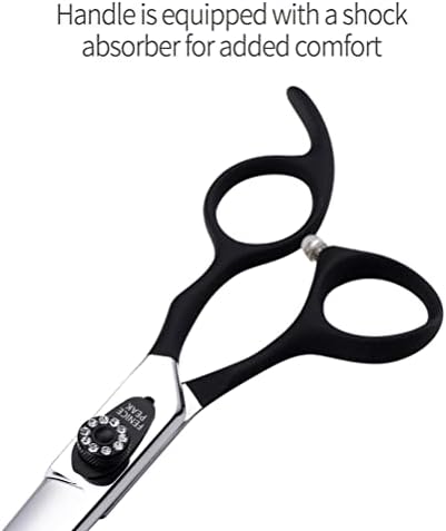 7.5'' Dog Straight Scissors For Grooming Pet Hair Cutting Shears 440C Stainless - Image 5