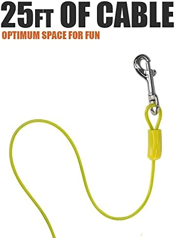 BV Dog Tie Out Cable 25 Feet - Image 4