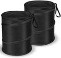 Car Trash Can, 2 Packs 4 Gallons Garbage Can, Collapsible Trash Bin by Kincown